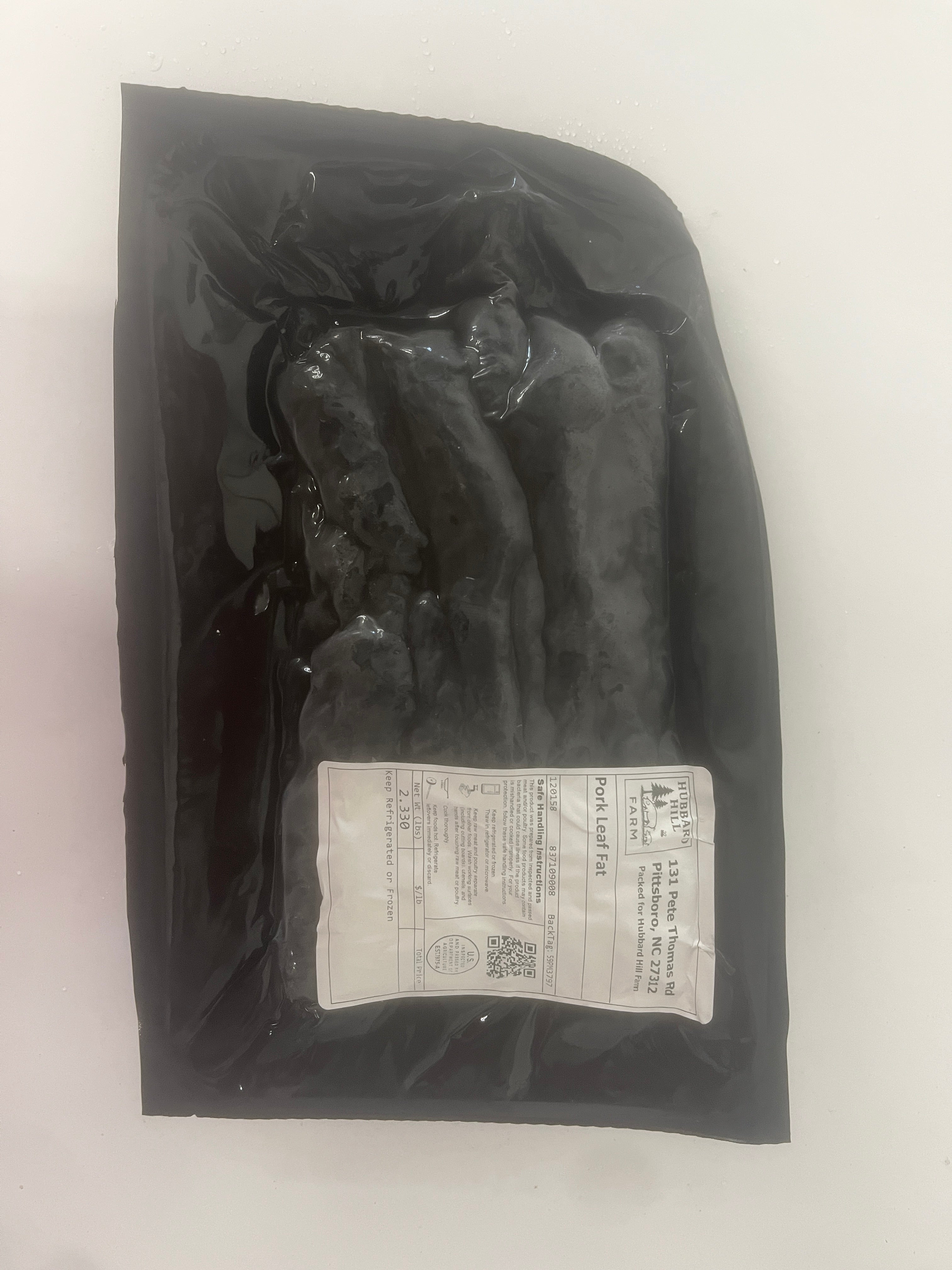 Pork Leaf Fat